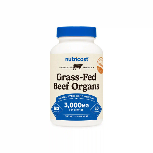 Nutricost Grass Fed Beef Organs