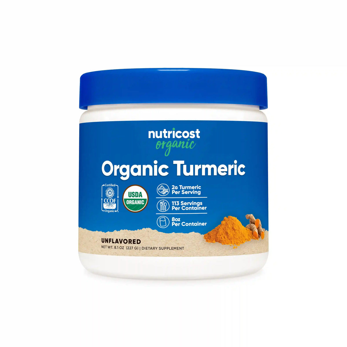 Nutricost Organic Turmeric Powder Main image
