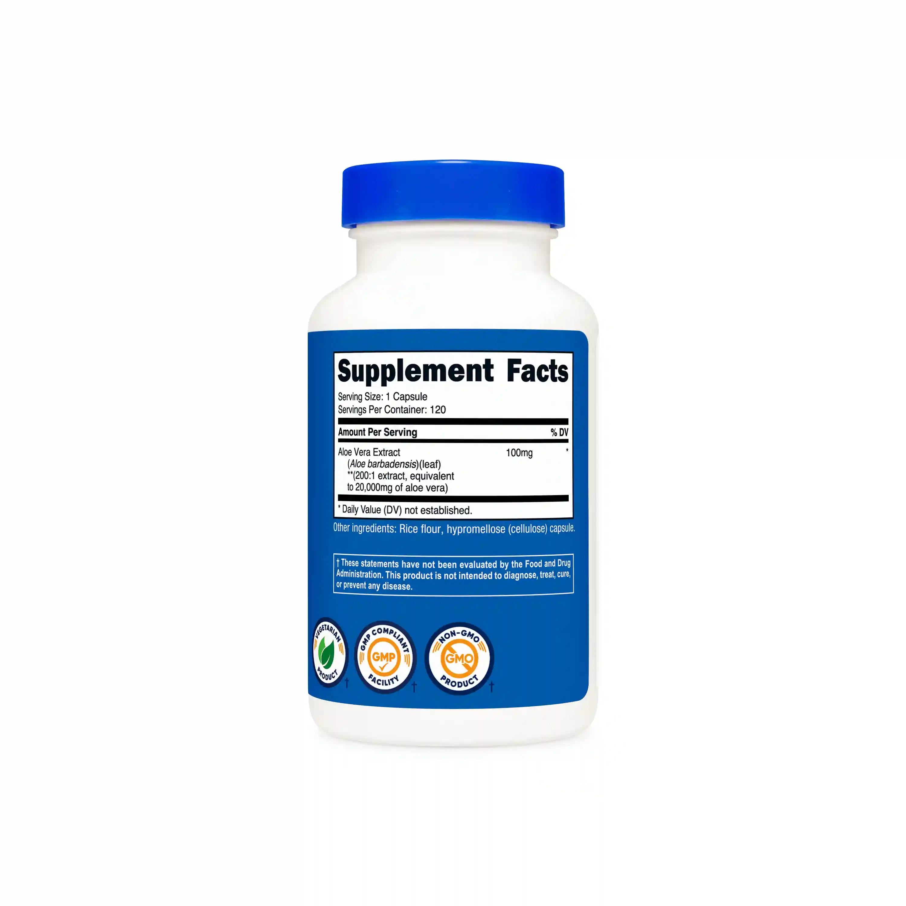 Nutricost Aloe Vera Capsules Secondary image