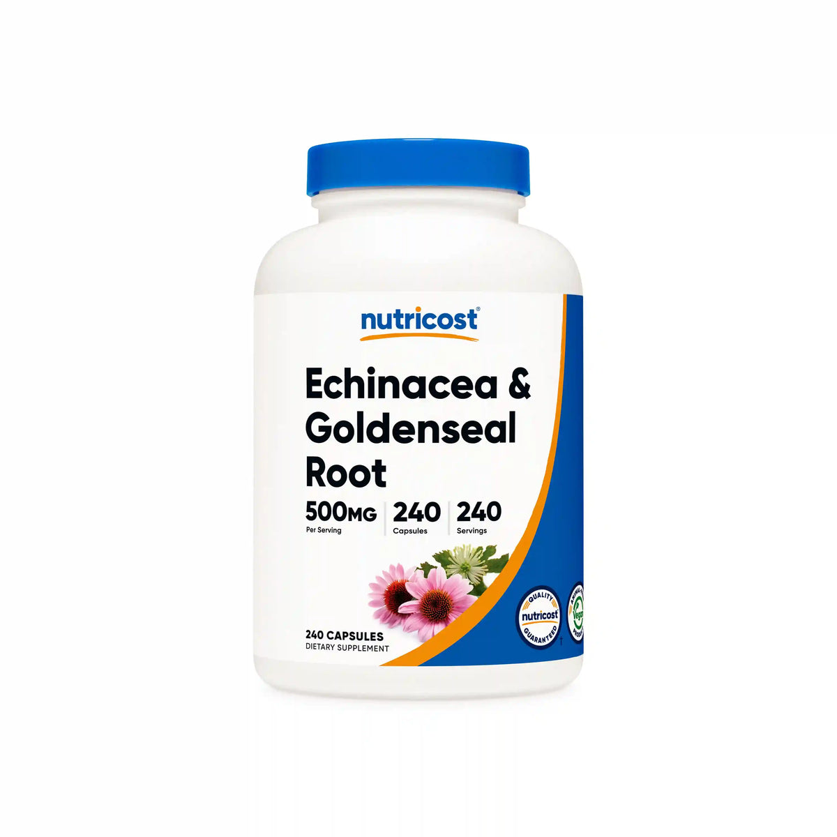 Nutricost Echinacea & Goldenseal Root Capsules Main image