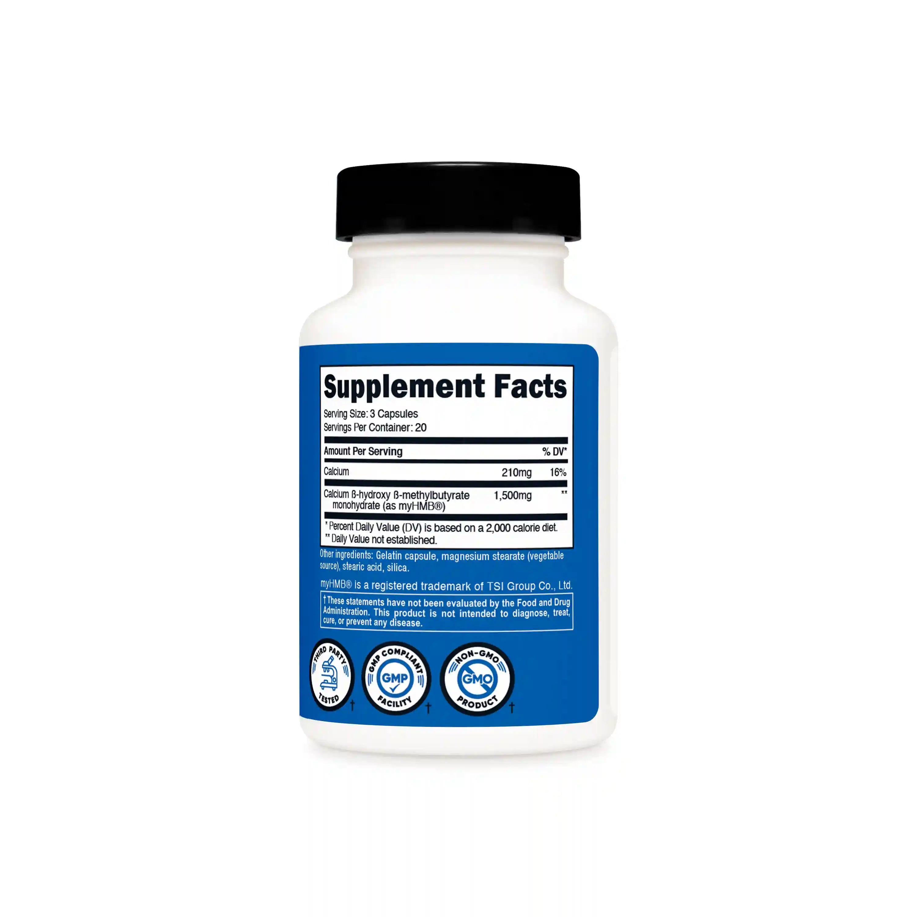 Nutricost Performance myHMB Capsules Secondary image