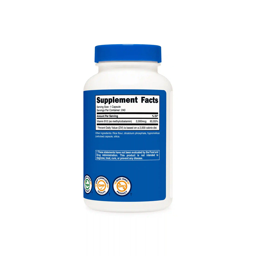 Nutricost Vitamin B12 Capsules
