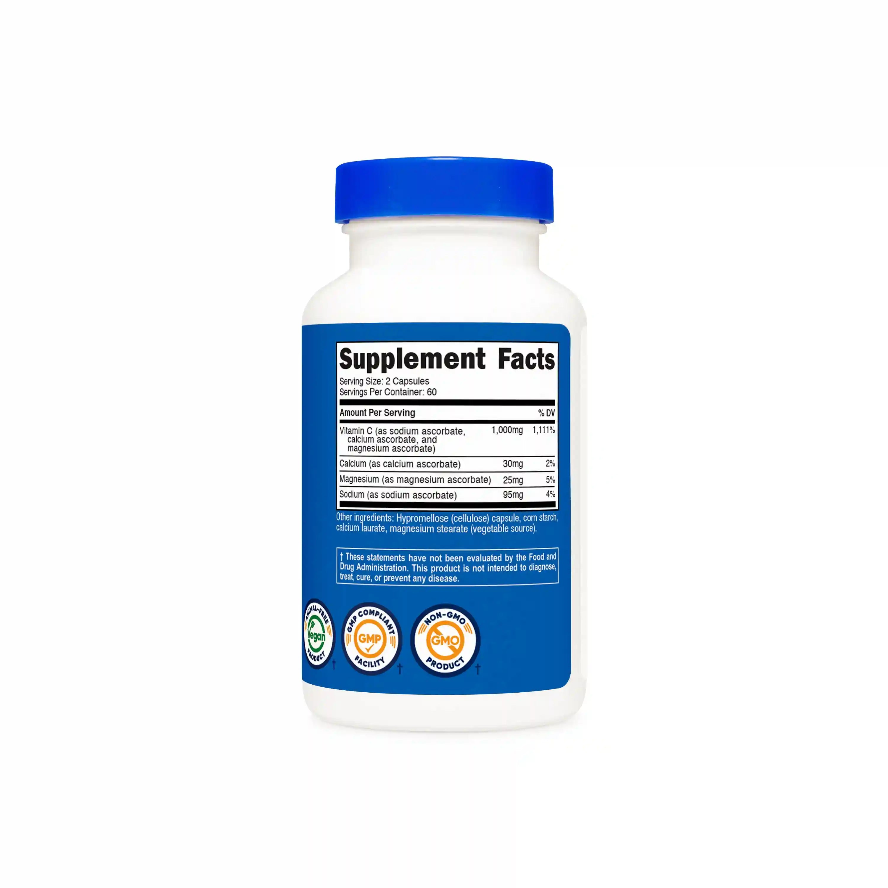 Nutricost Buffered Vitamin C Secondary image