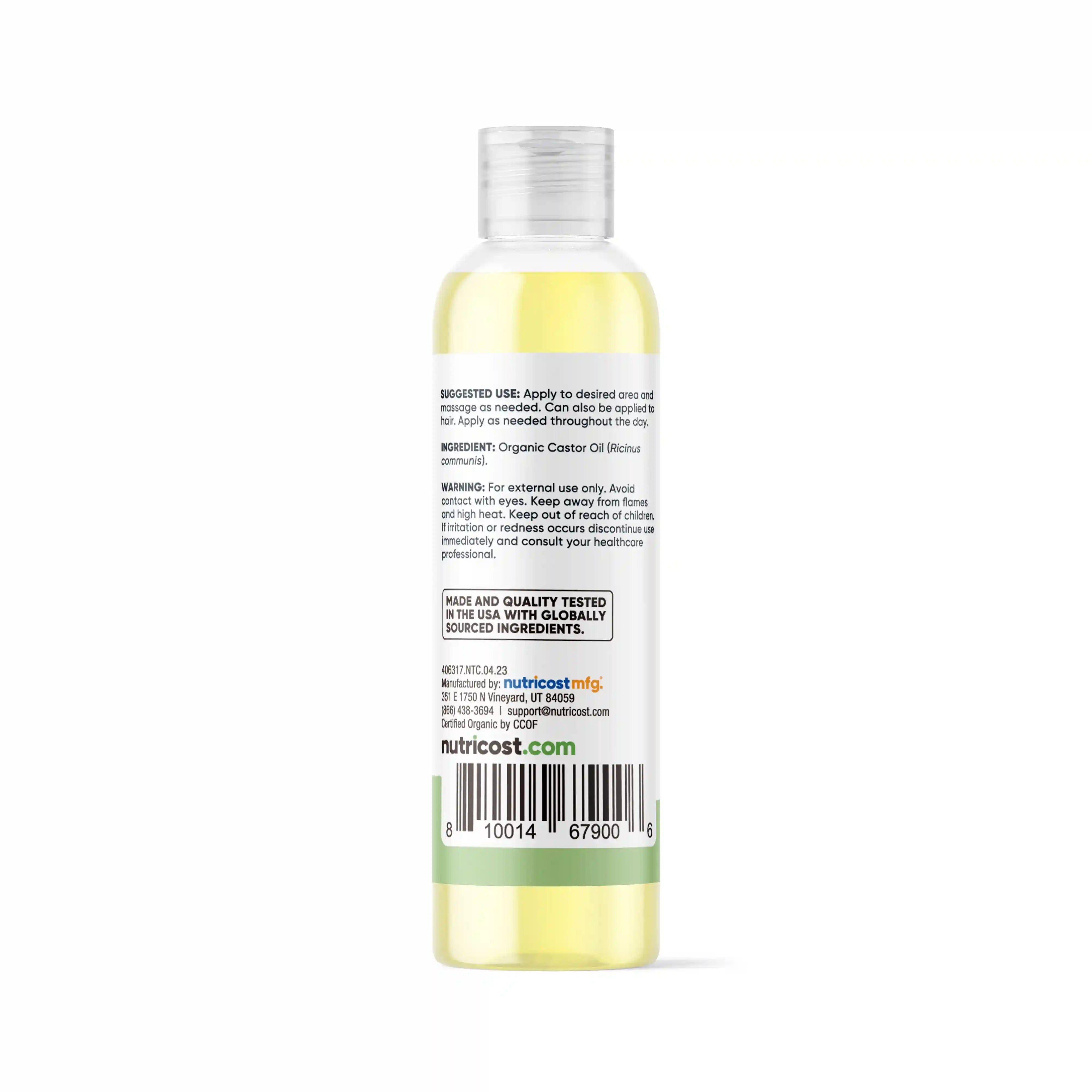Nutricost Castor Oil Secondary image
