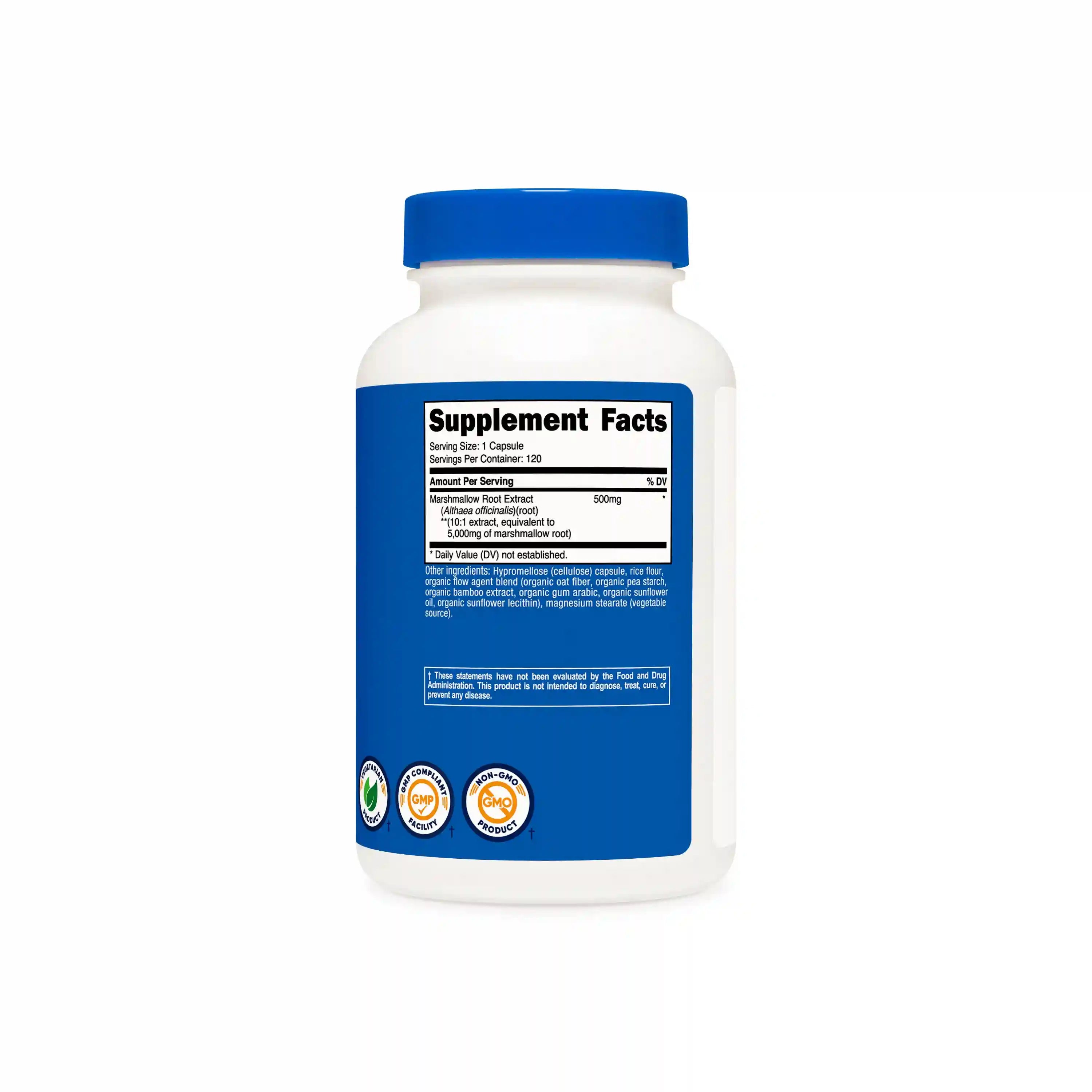 Nutricost Marshmallow Root Capsules Secondary image