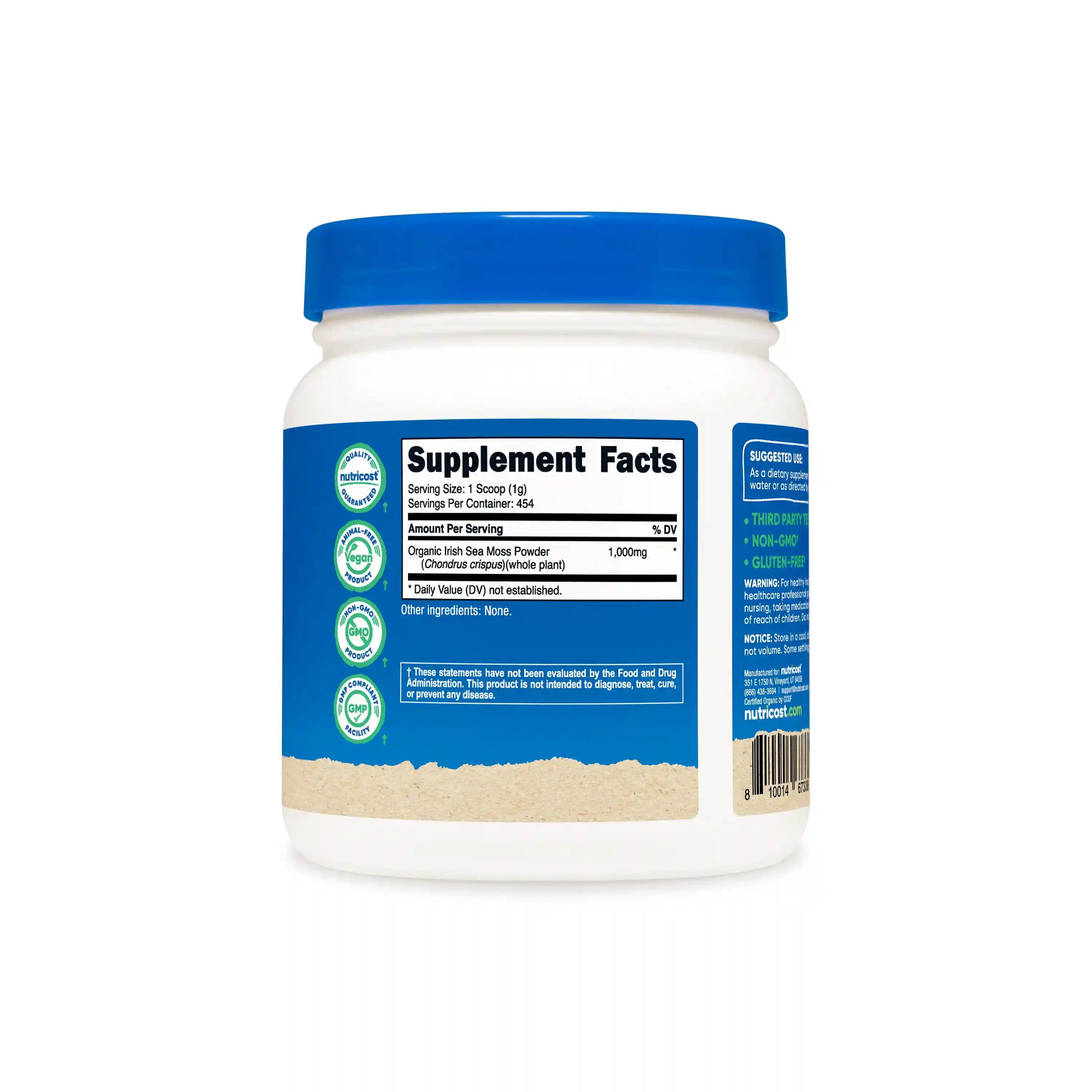 Nutricost Organic Irish Moss Powder Secondary image
