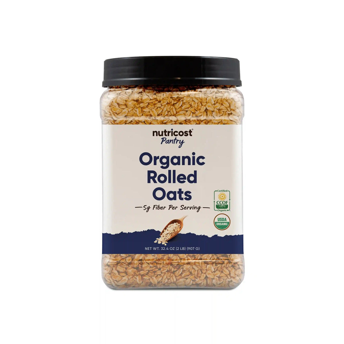 Nutricost Pantry Organic Rolled Oats Main image