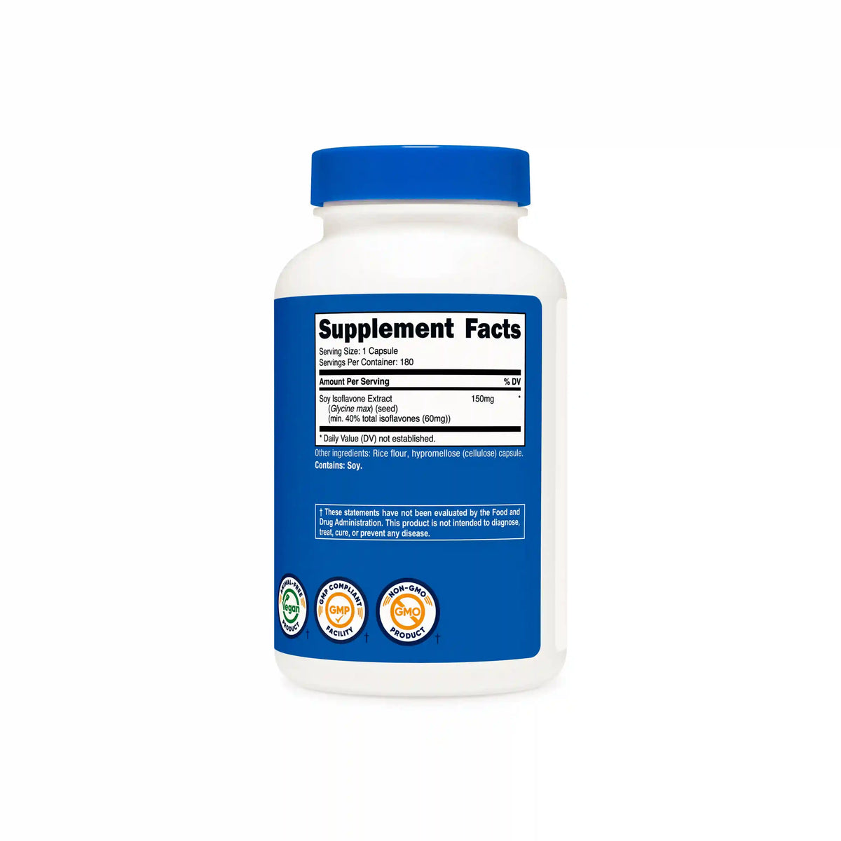 Nutricost Soy Isoflavones (150 MG) (180 CAP)