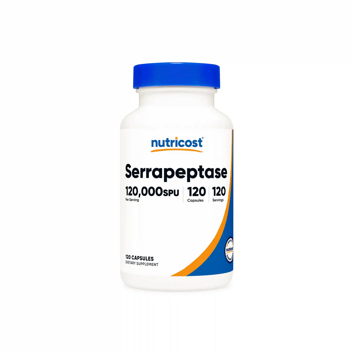 Nutricost Serrapeptase 120,000 SPU (20 MG) (120 CAP) Main image
