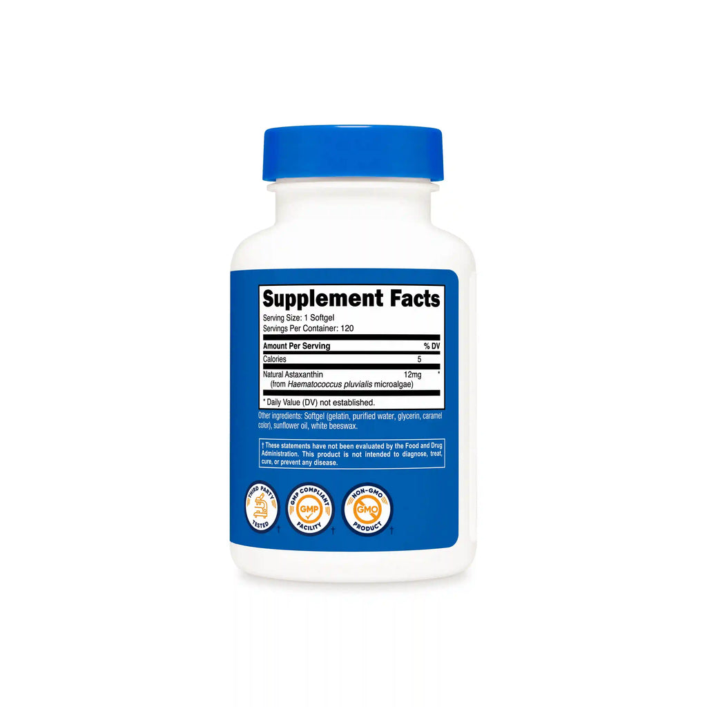 Nutricost Astaxanthin Softgels
