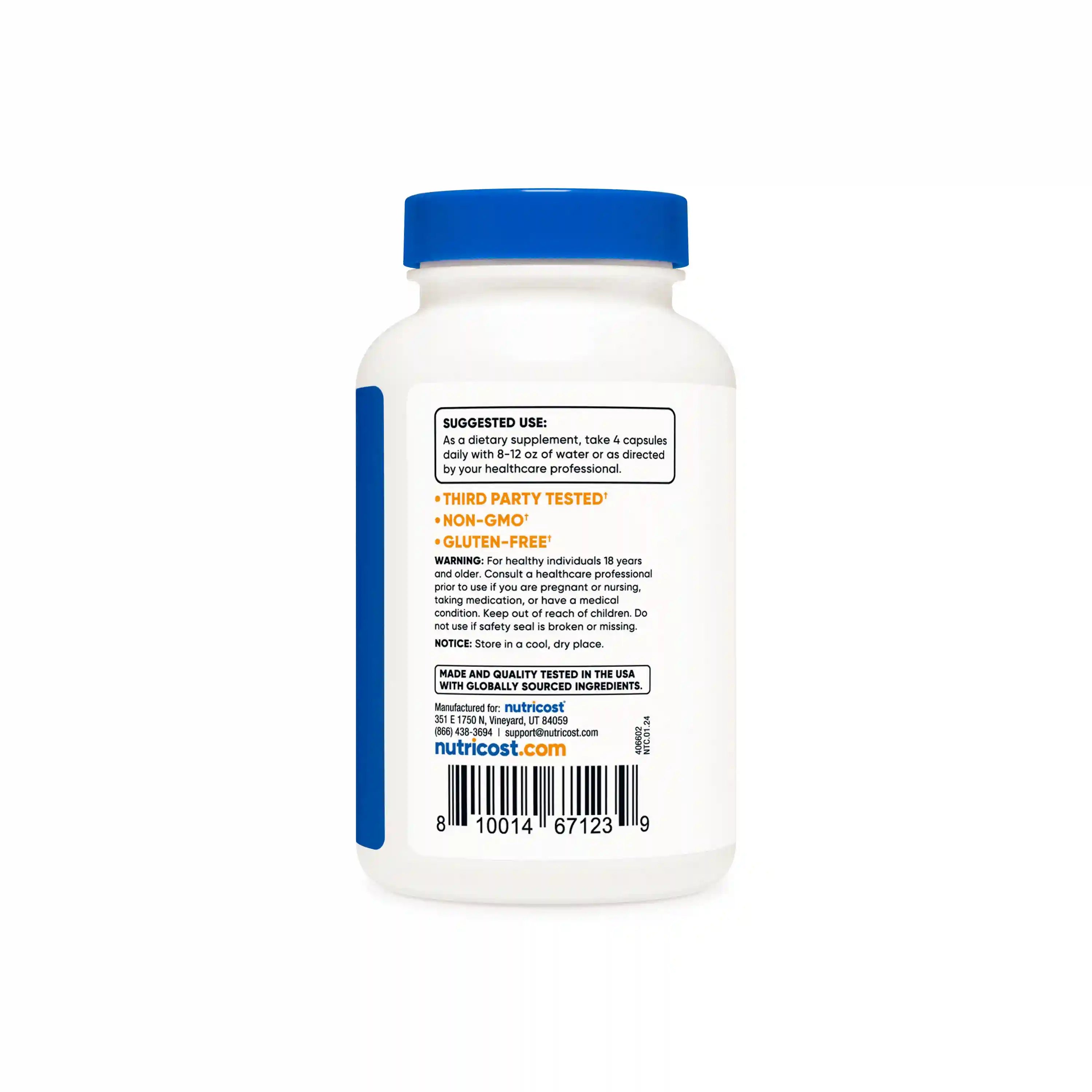 Nutricost Phosphatidyl Serine (Soy Free) Capsules Secondary image