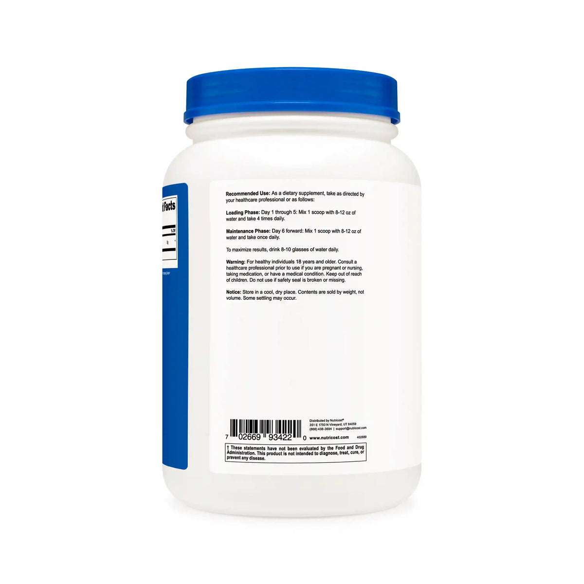 Nutricost Creatine Monohydrate (Creapure®) Powder