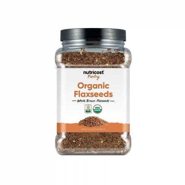 Nutricost Pantry Organic Flaxseeds