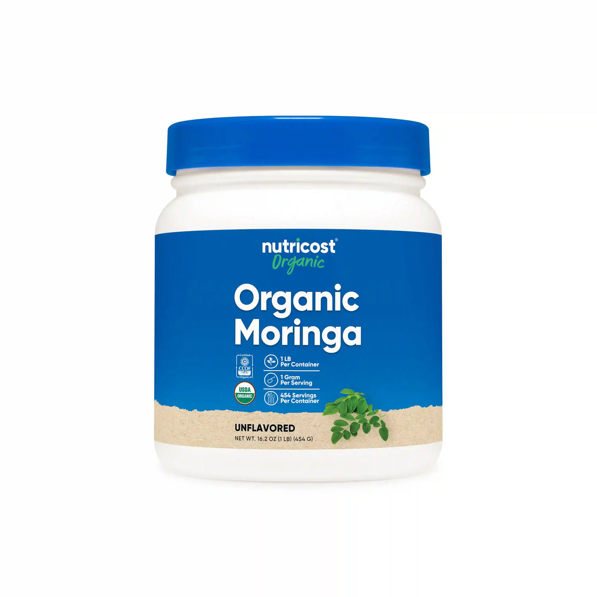 Nutricost Organic Moringa Powder (Unflavored) Main image