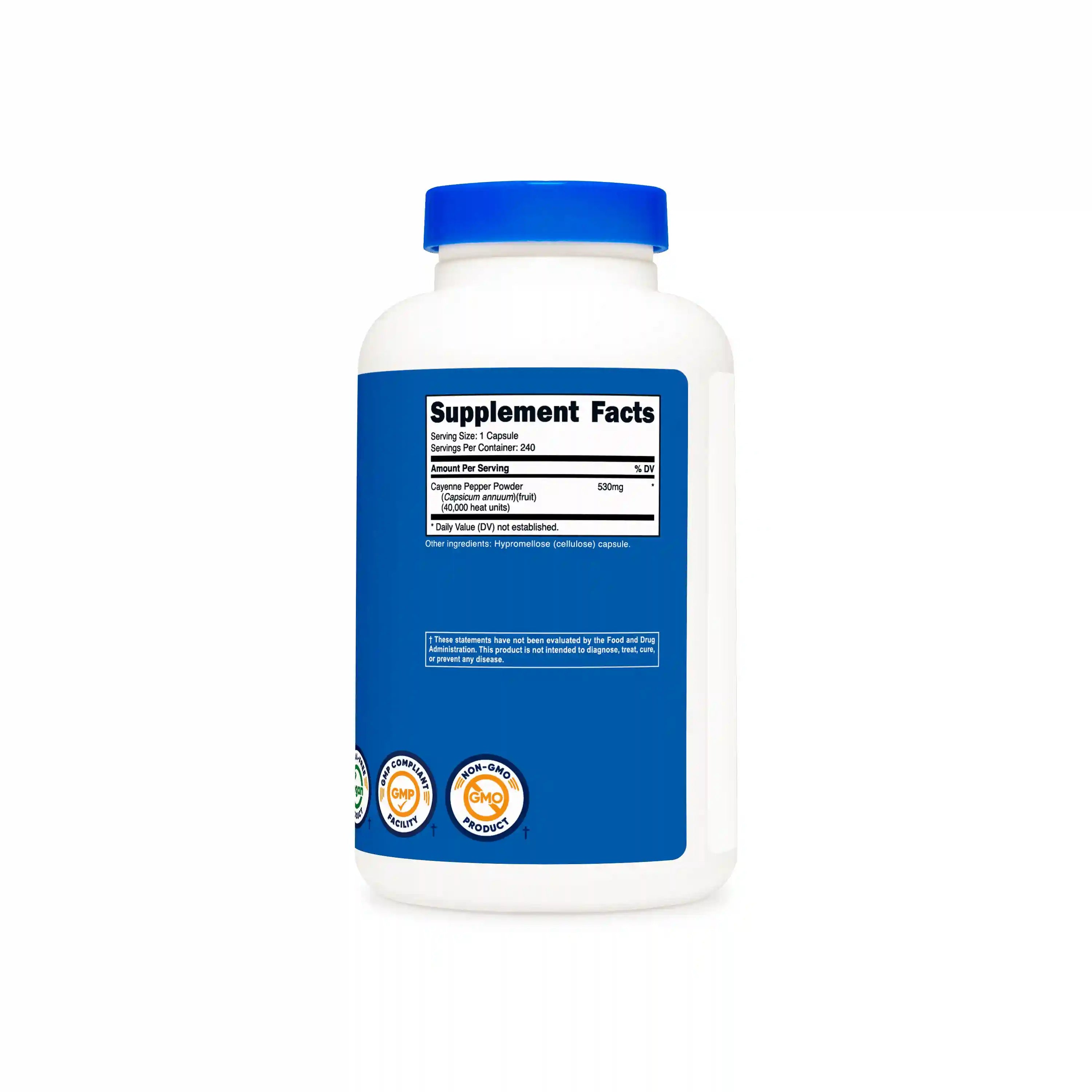 Nutricost Cayenne Pepper Capsules Secondary image