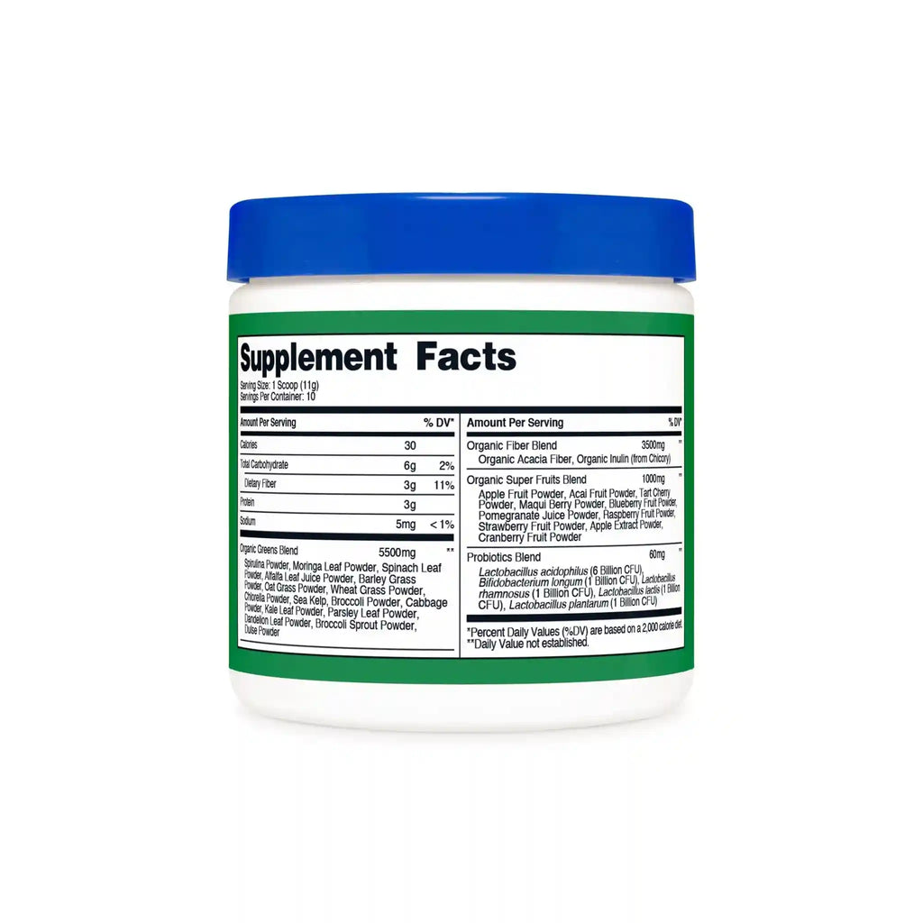 Nutricost Organic Super Greens Powder - 10 Servings