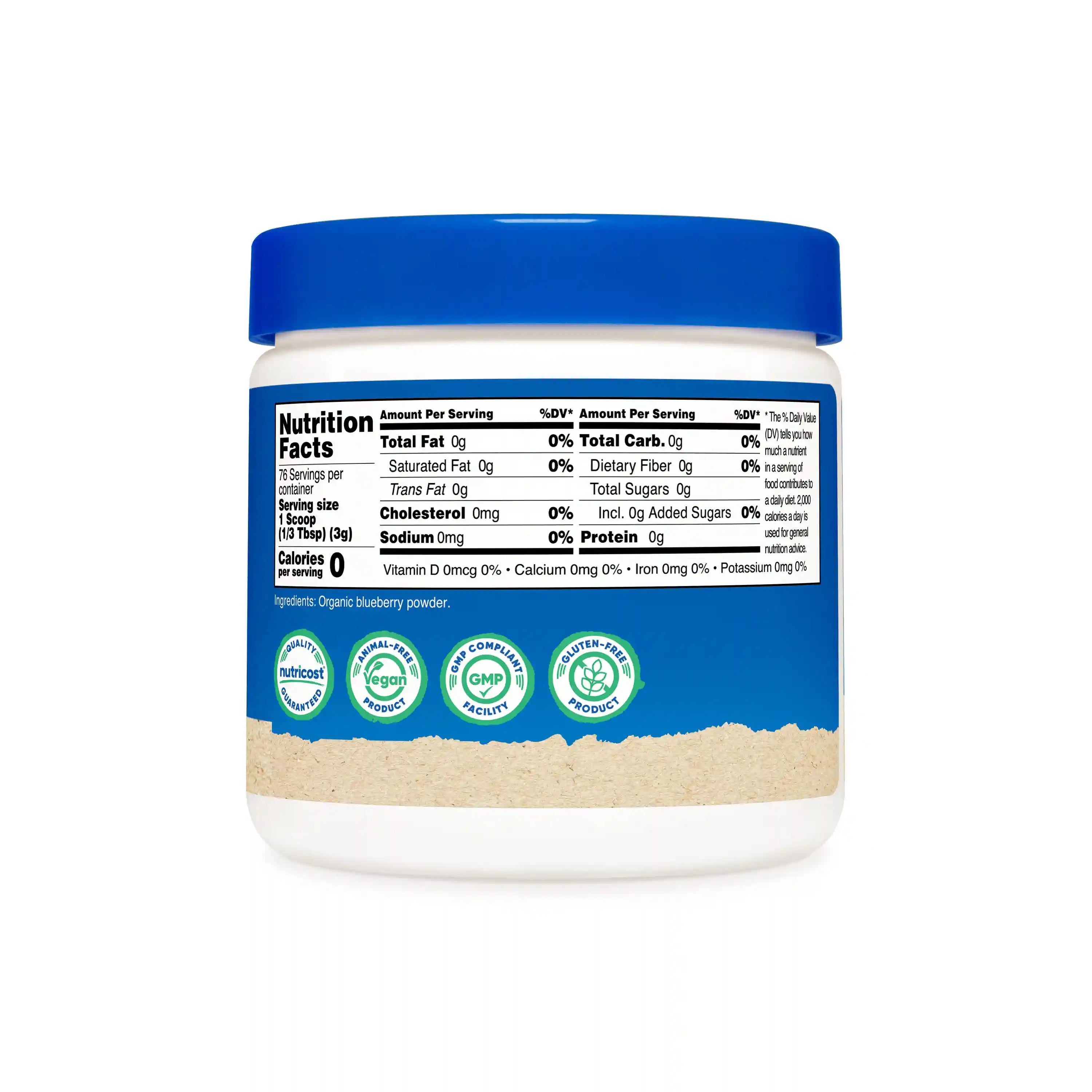 Nutricost Organic Blueberry Powder Secondary image