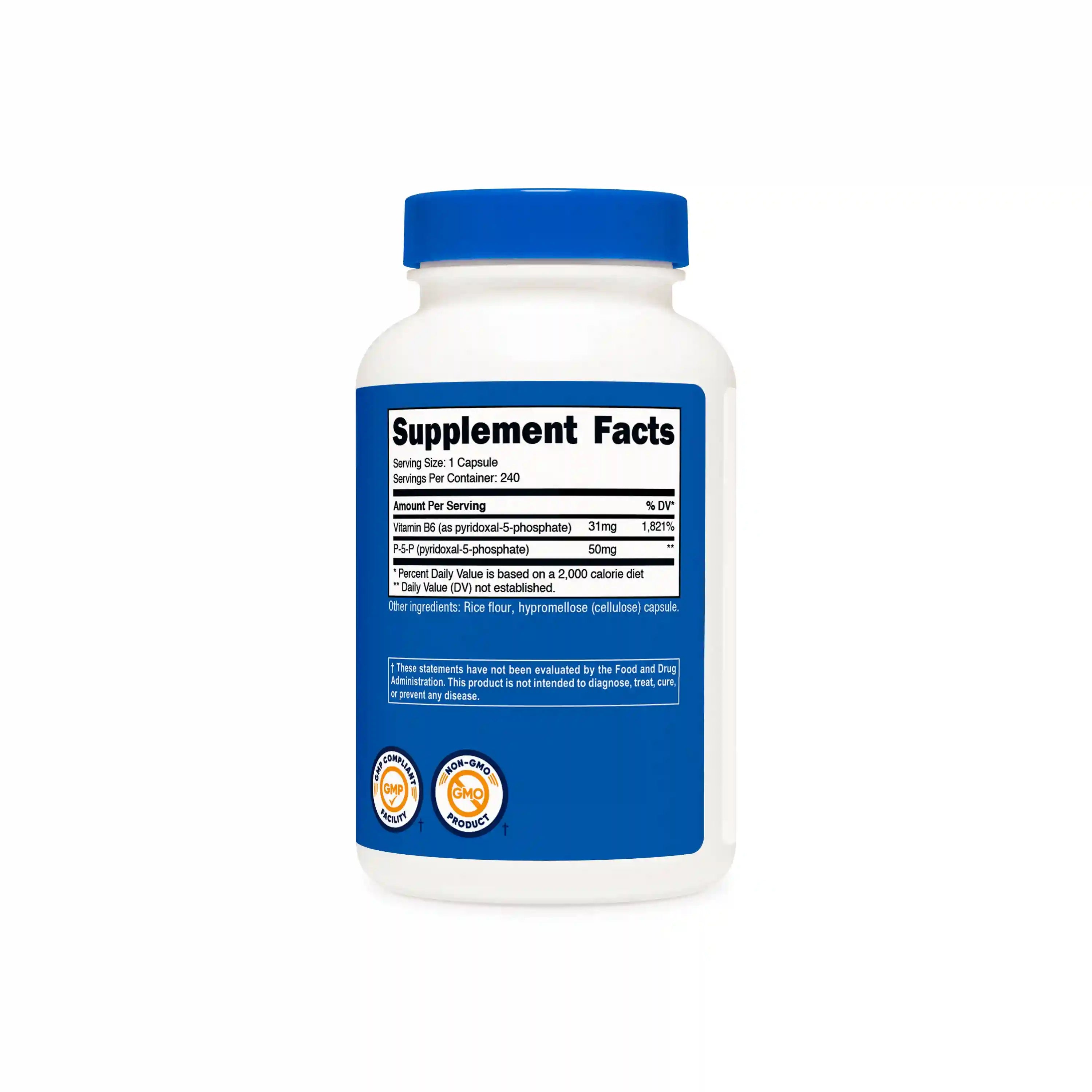Nutricost P5P Capsules Secondary image