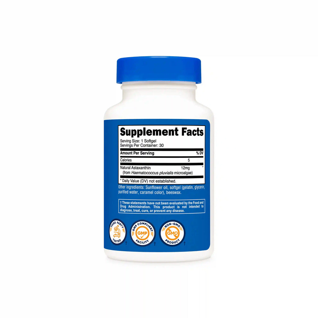 Nutricost Astaxanthin Softgels