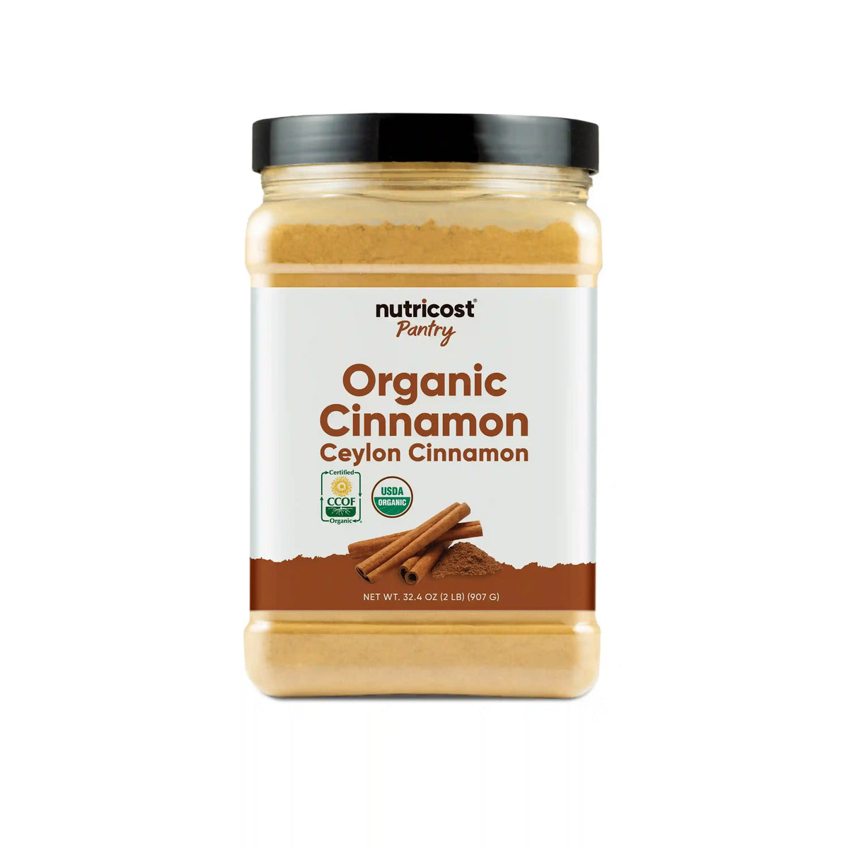 Nutricost Pantry Organic Ceylon Cinnamon Main image