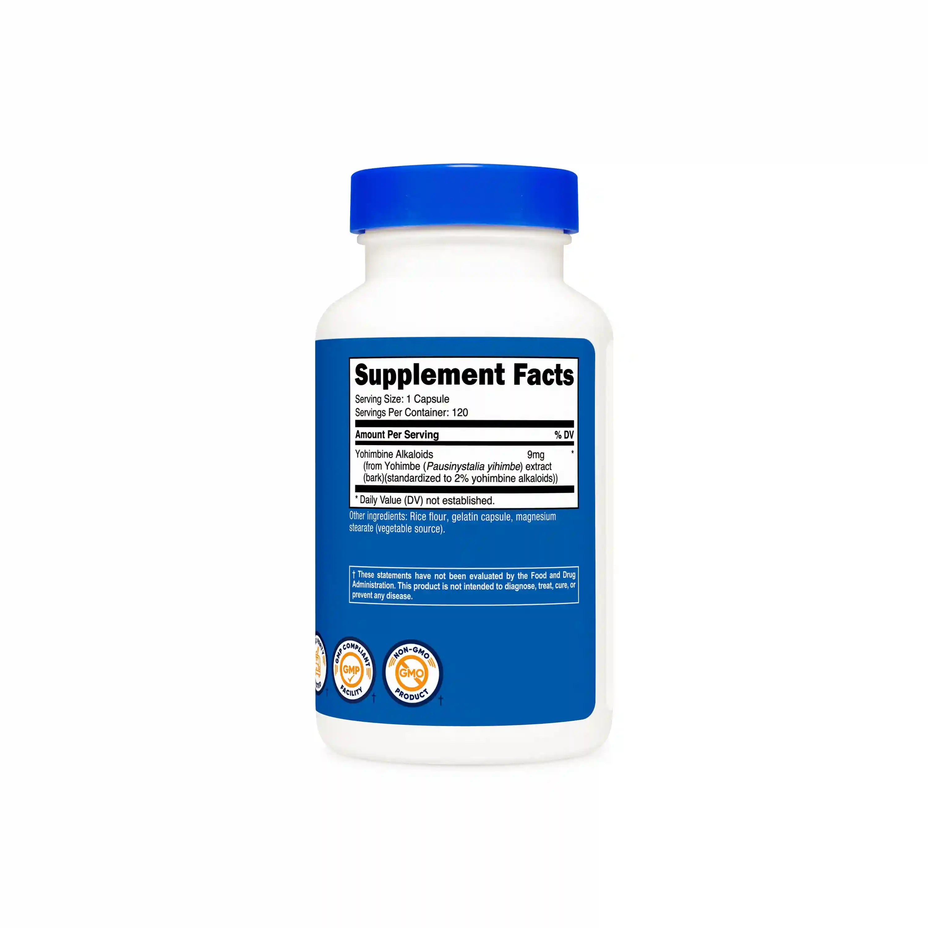 Nutricost Yohimbe Bark Extract Capsules Secondary image