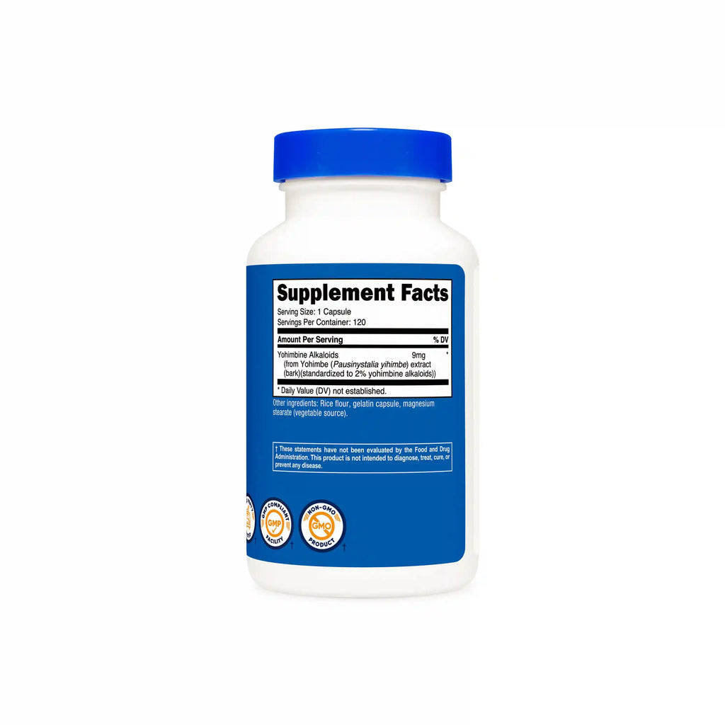 Nutricost Yohimbe Bark Extract Capsules
