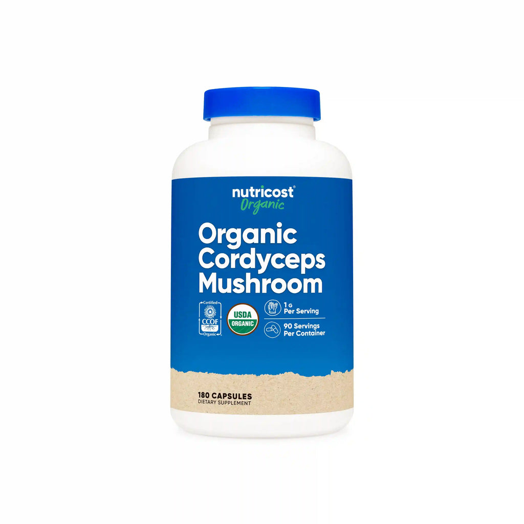 Nutricost Made With Organic Cordyceps Capsules