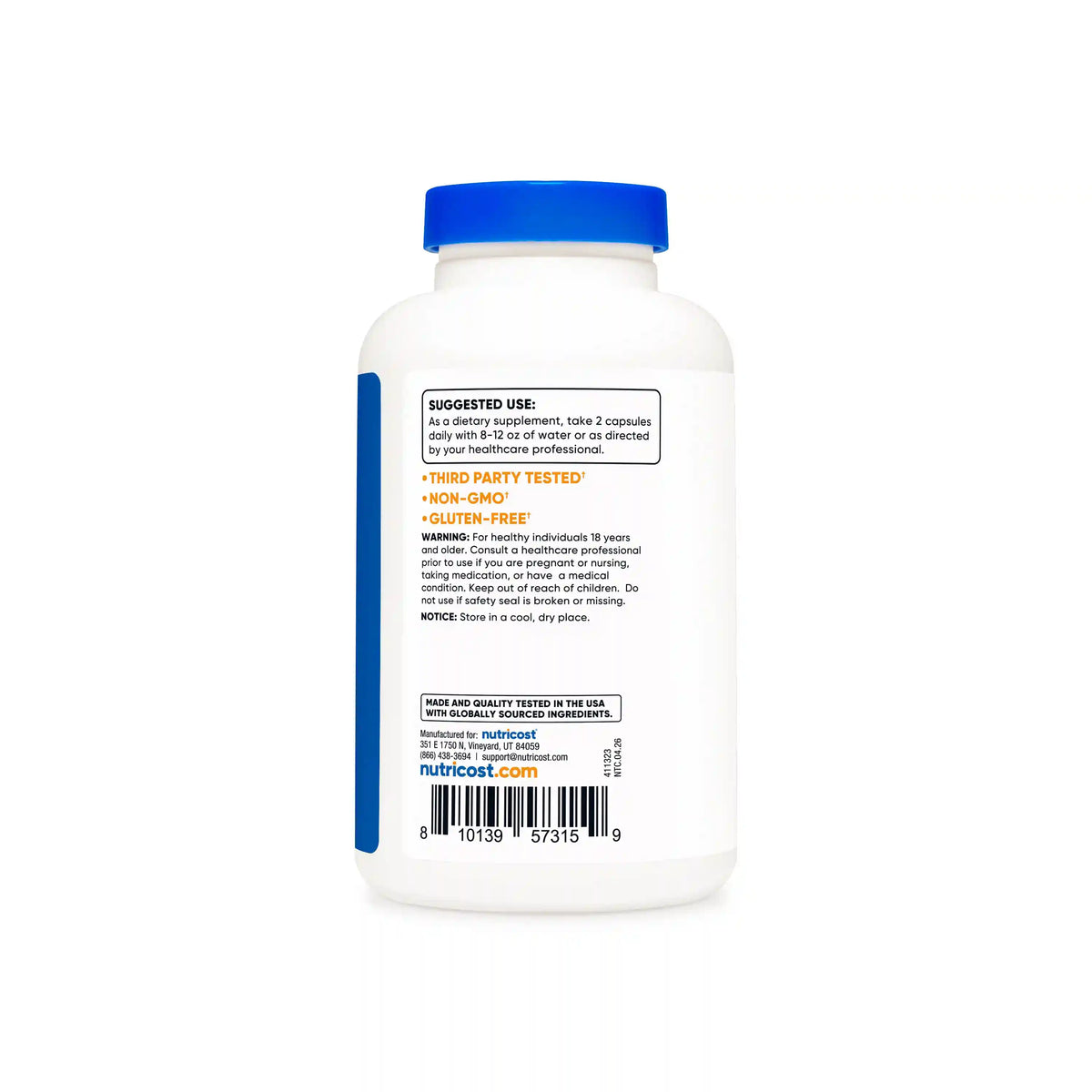 Nutricost Panax Ginseng Capsules