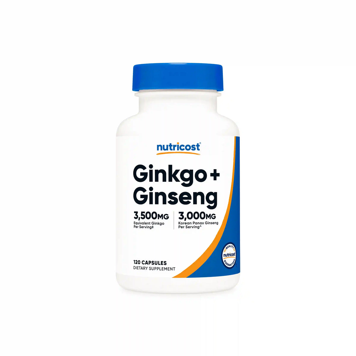 Nutricost Ginkgo + Ginseng Supplement Capsules Main image