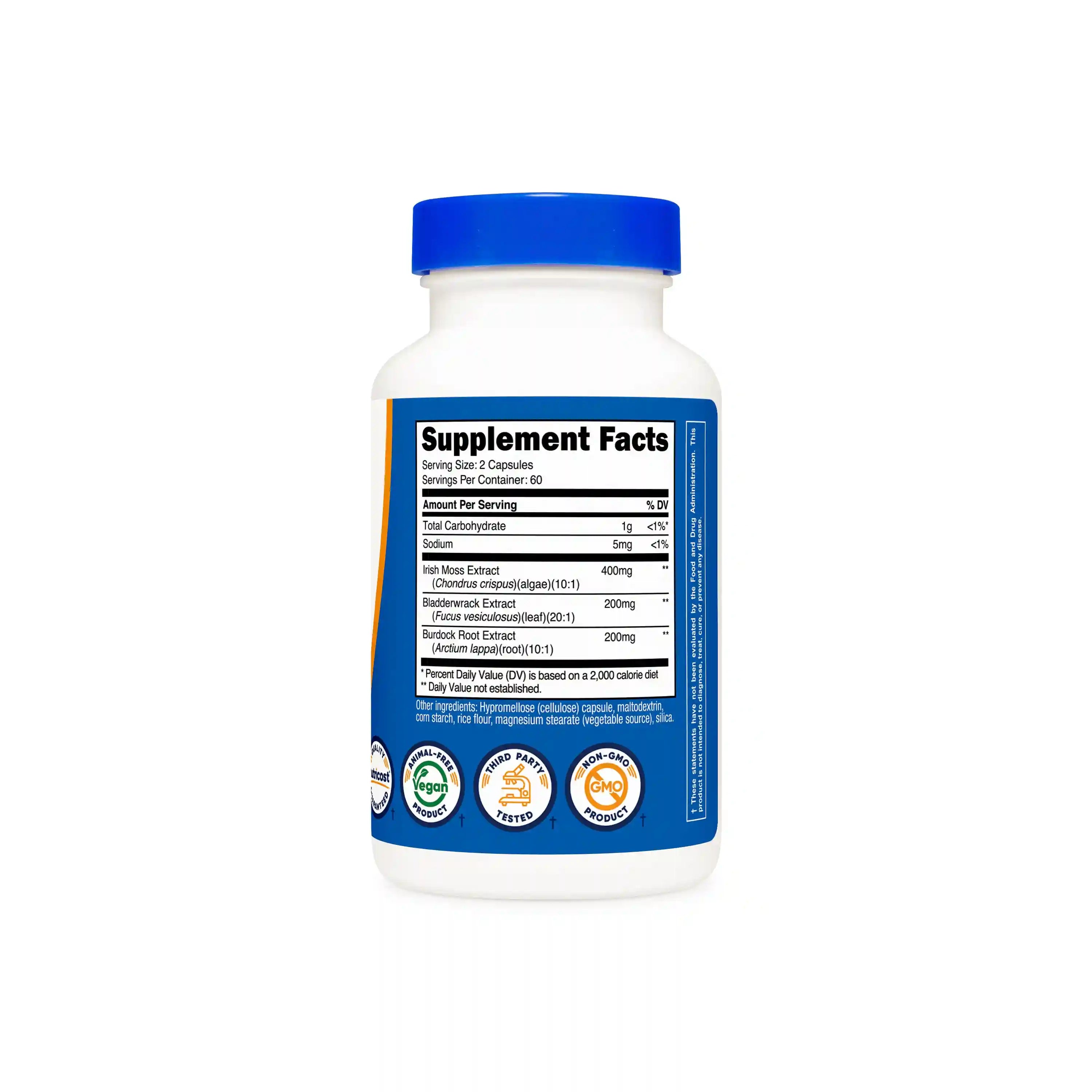 Nutricost Irish Sea Moss Capsules Secondary image