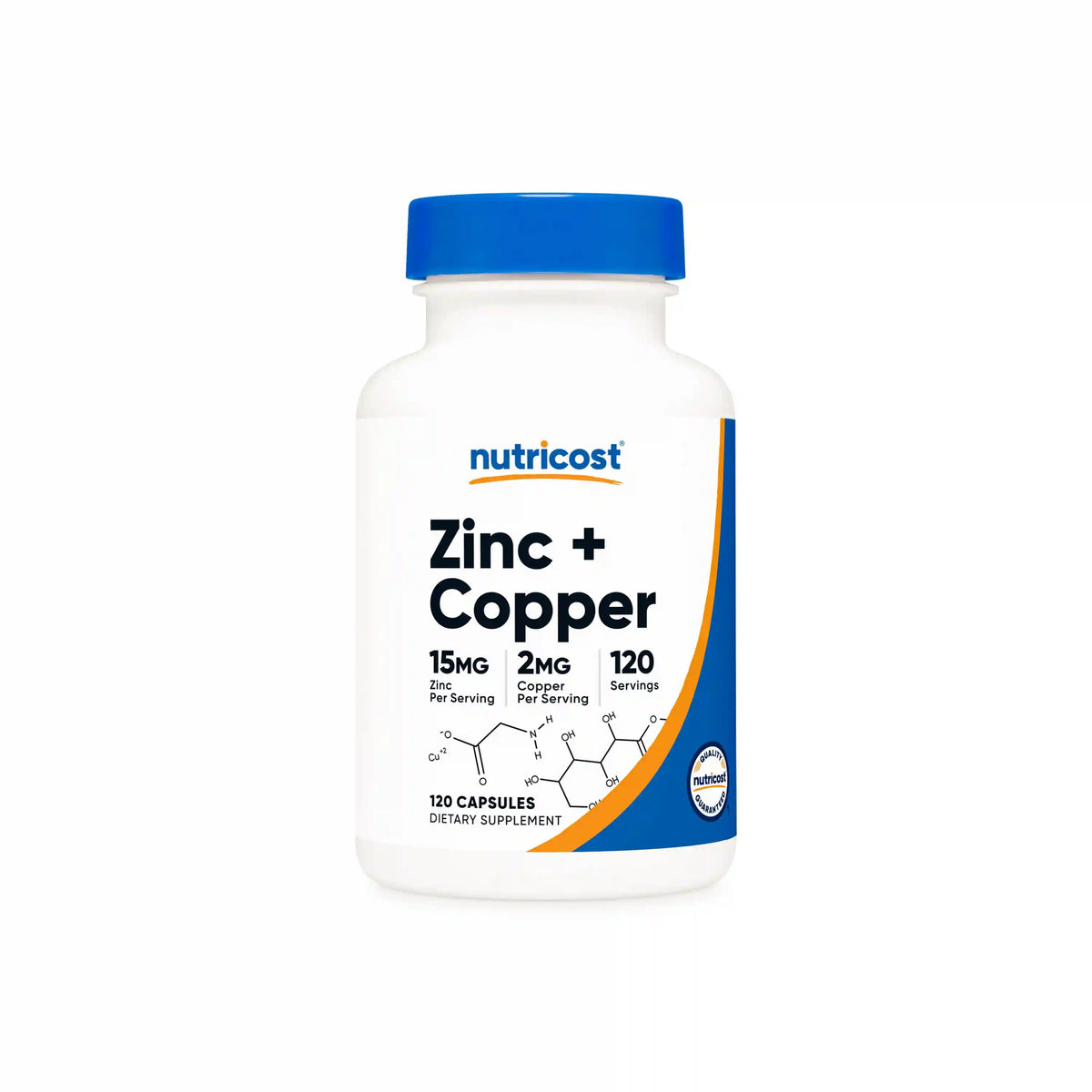 Nutricost Zinc + Copper Capsules Main image