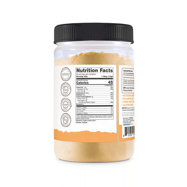Nutricost Pantry Organic Peanut Butter Powder