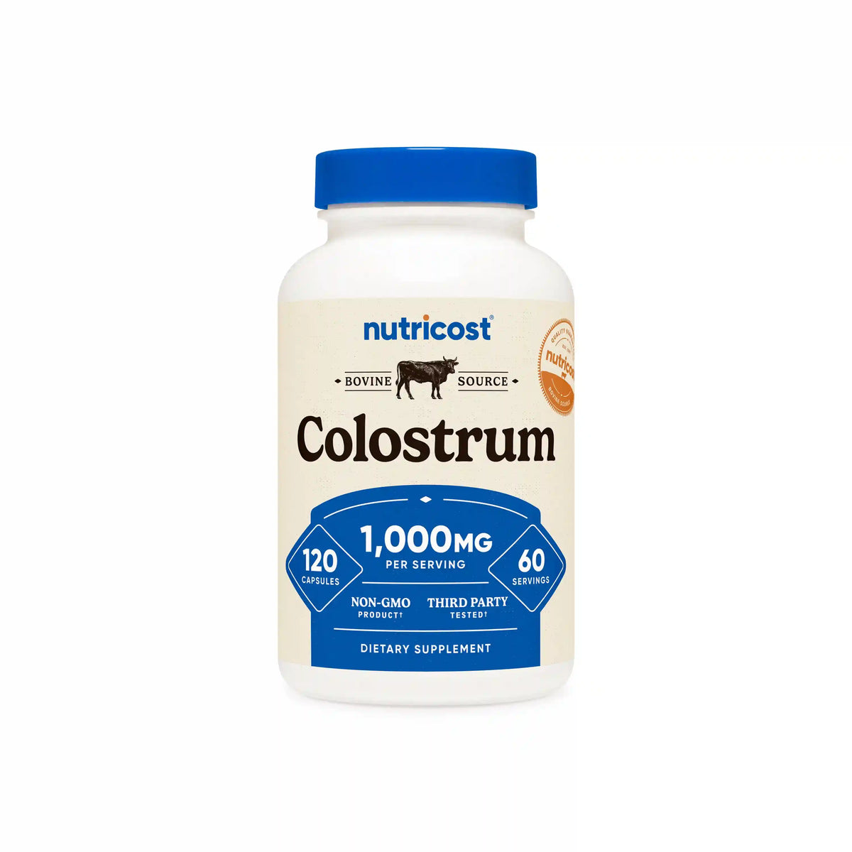 Nutricost Colostrum Capsules Main image
