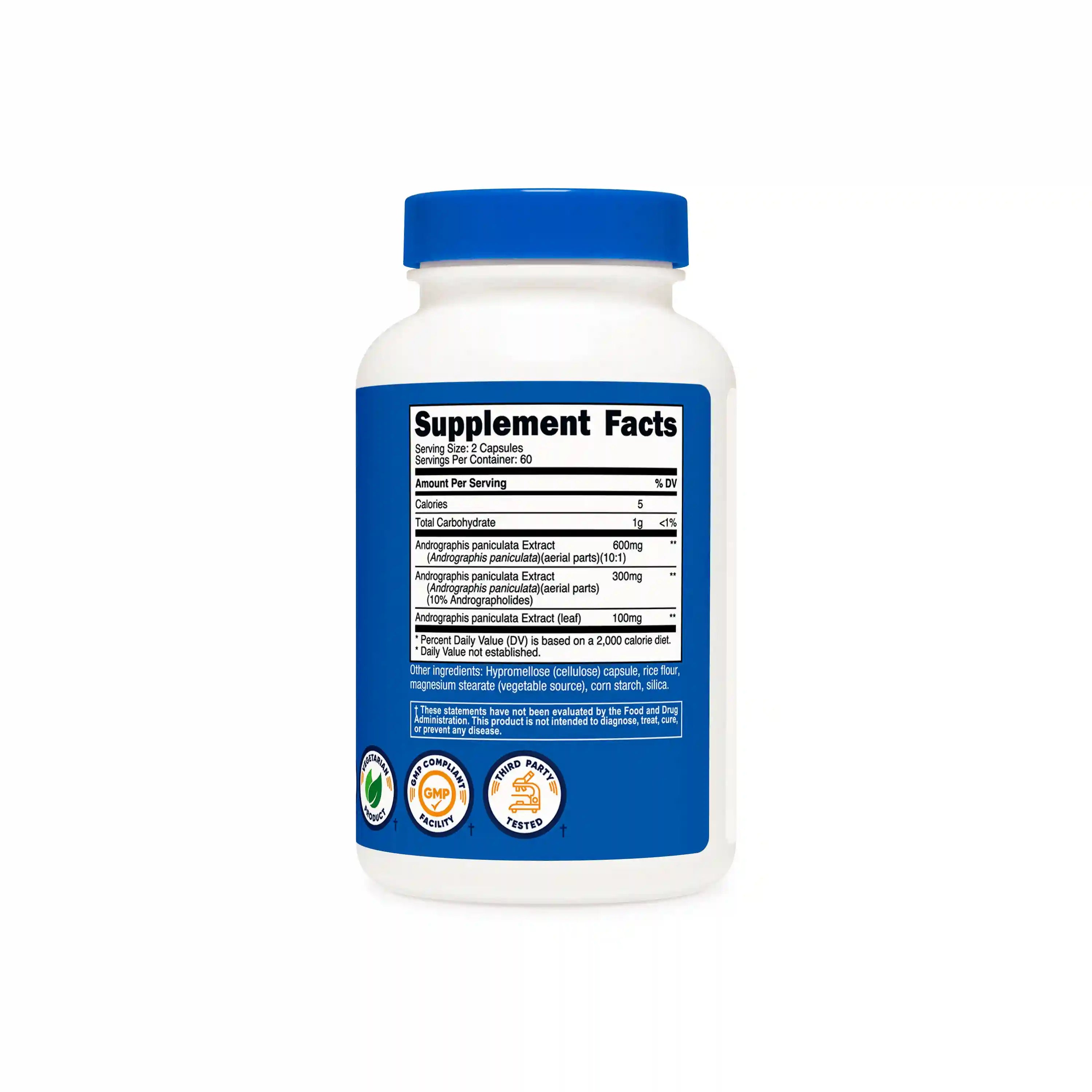 Nutricost Andrographis Extract Capsules Secondary image