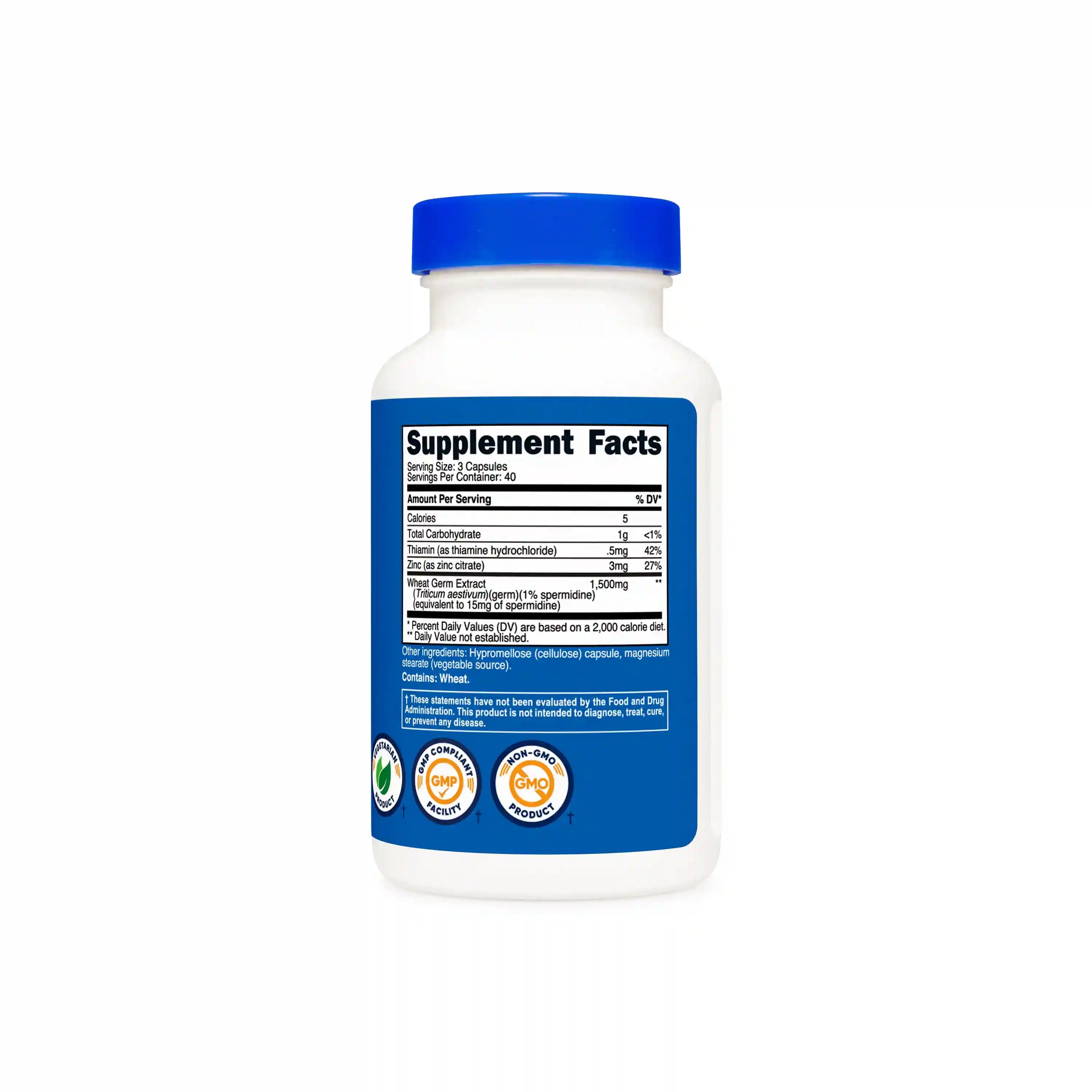 Nutricost Spermidine Wheat Germ Secondary image