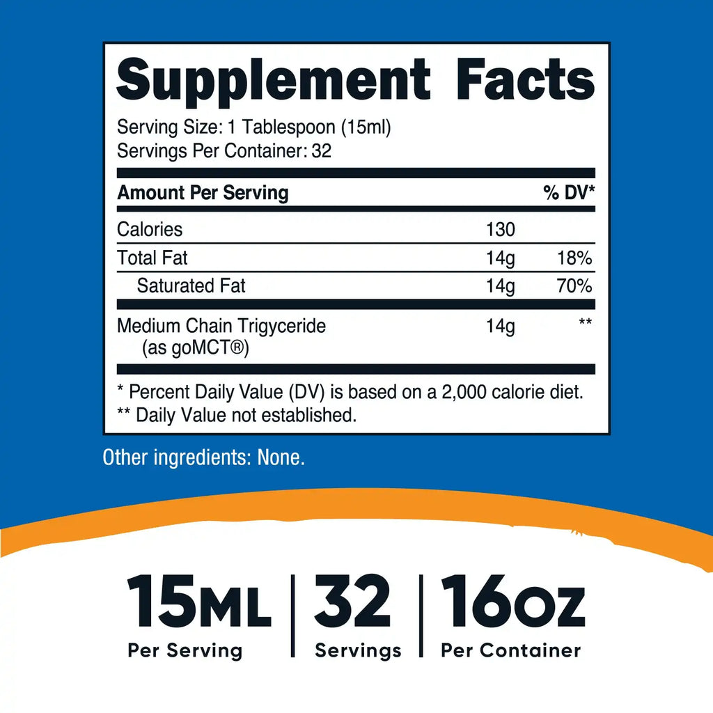 Nutricost MCT Oil