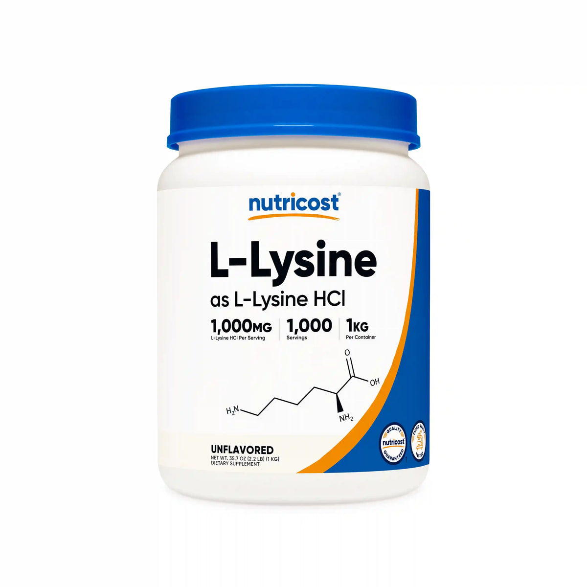 Nutricost L-Lysine Powder Main image