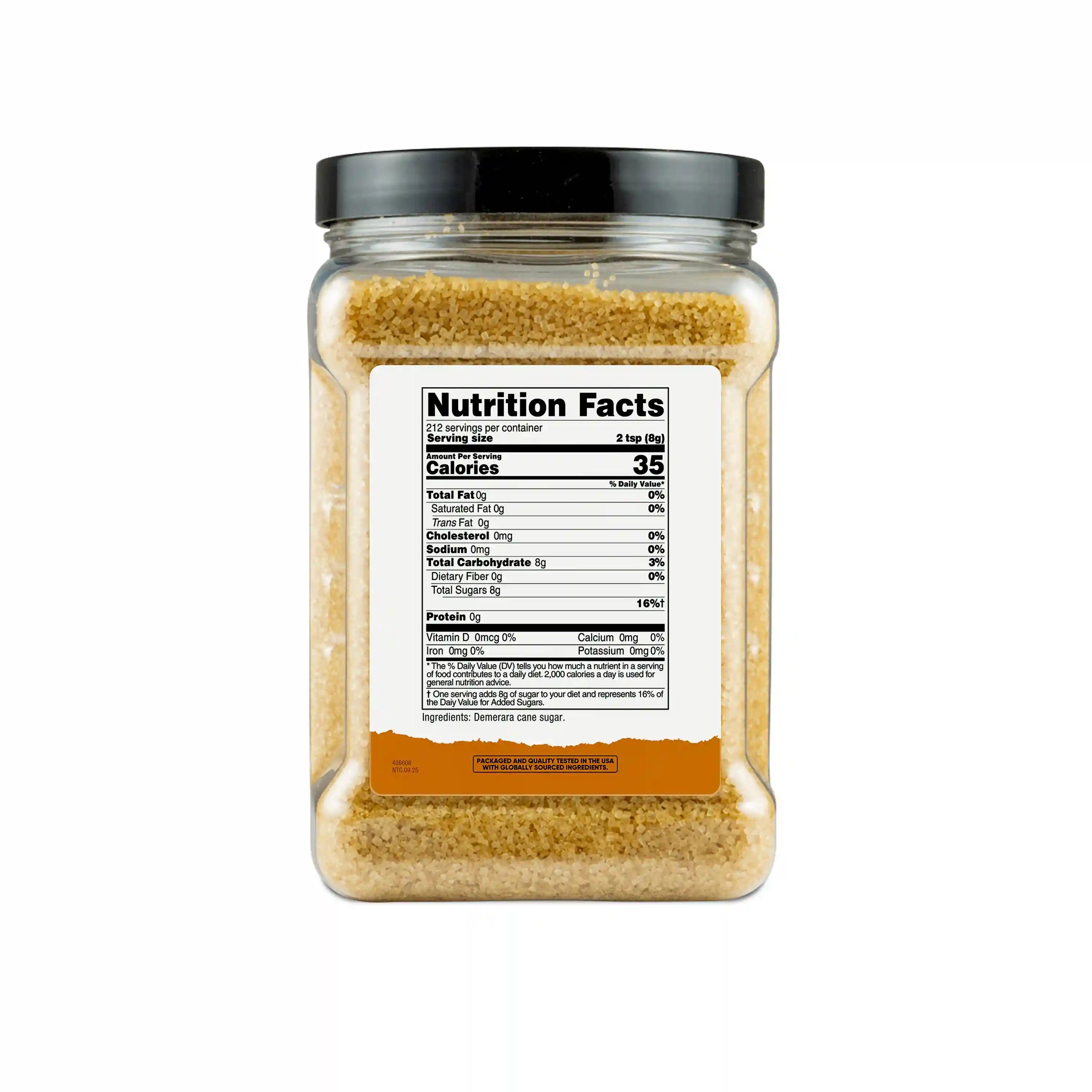 Nutricost Pantry Unrefined Demerara Sugar Secondary image