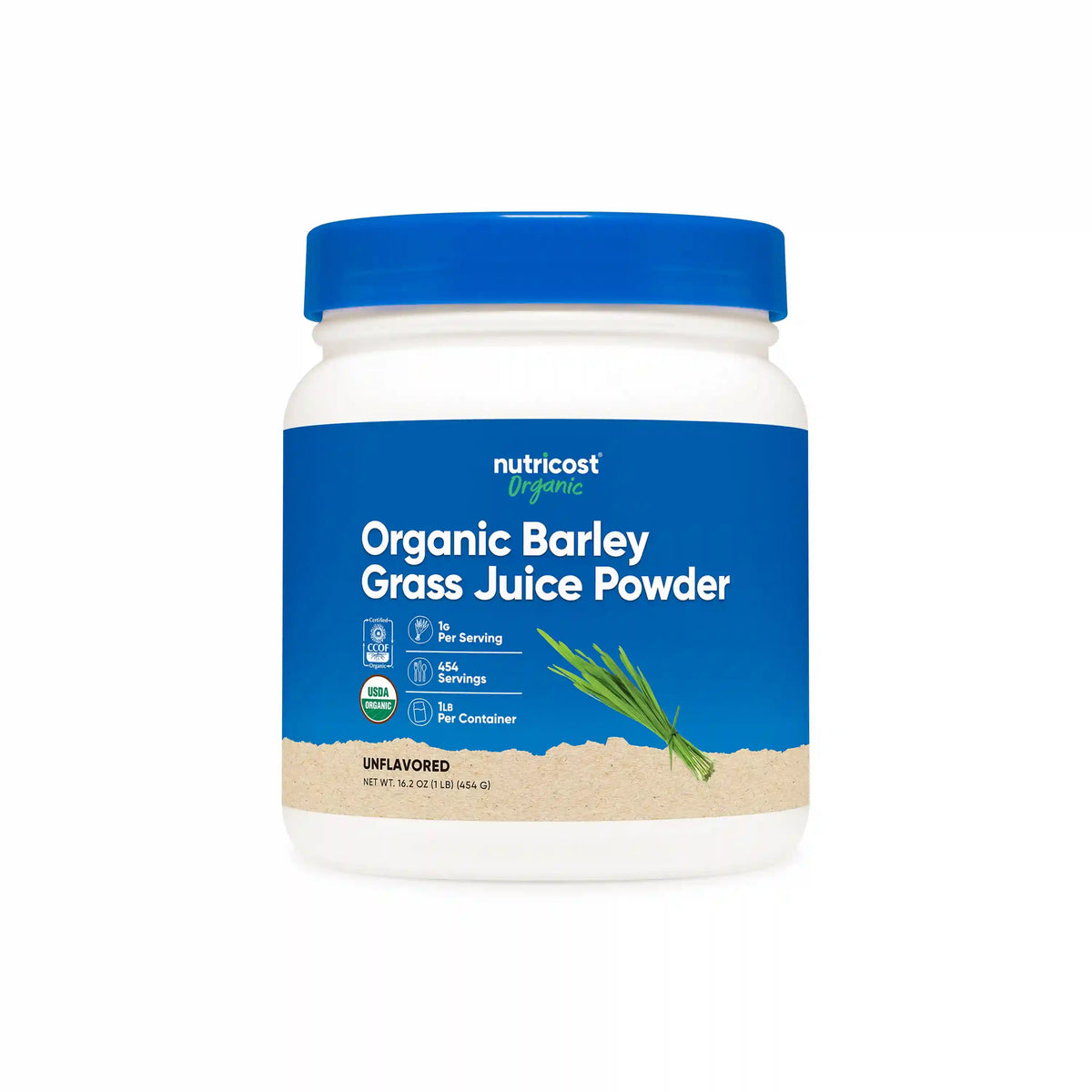 Nutricost Organic Barley Grass Juice Powder Main image