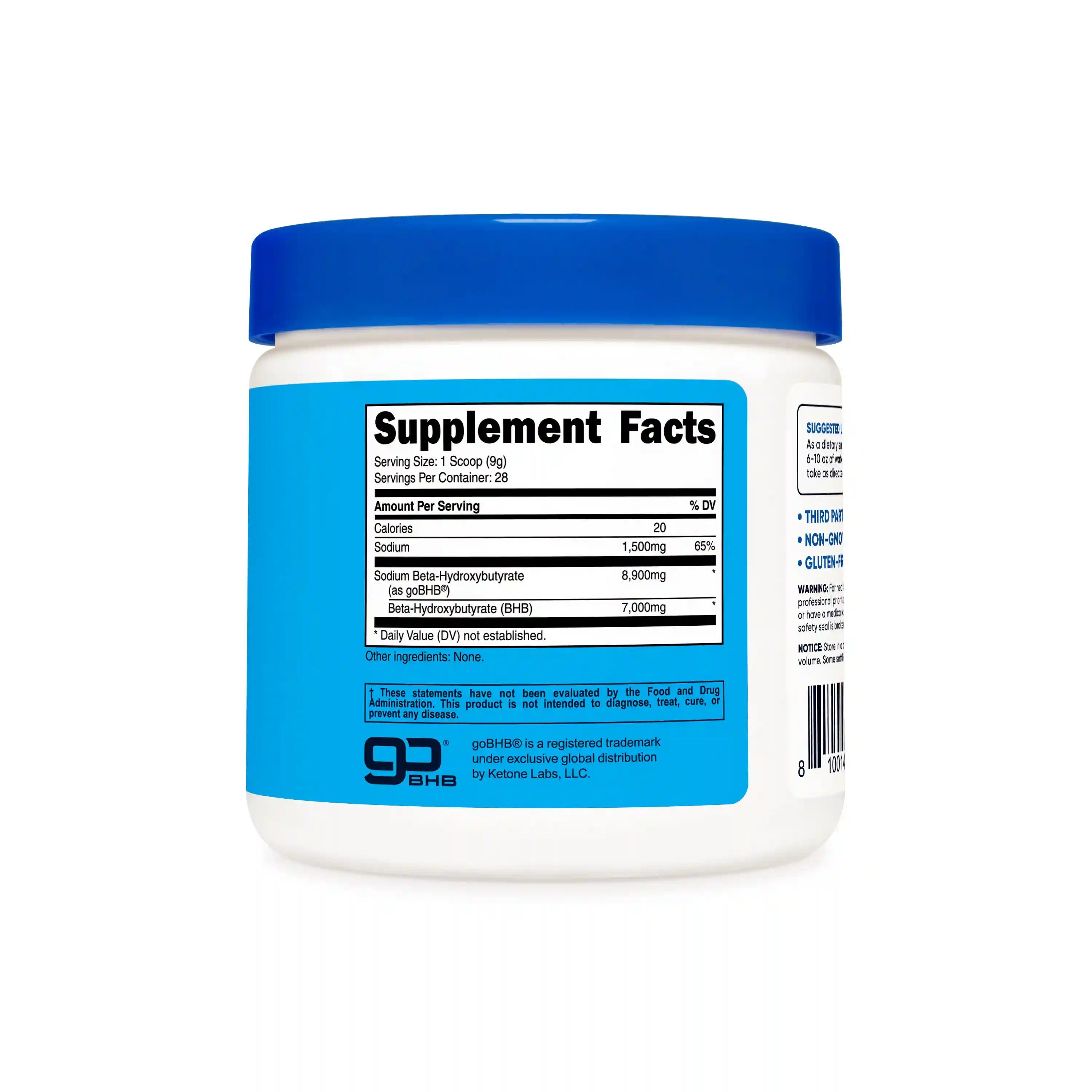 Nutricost Sodium BHB Secondary image