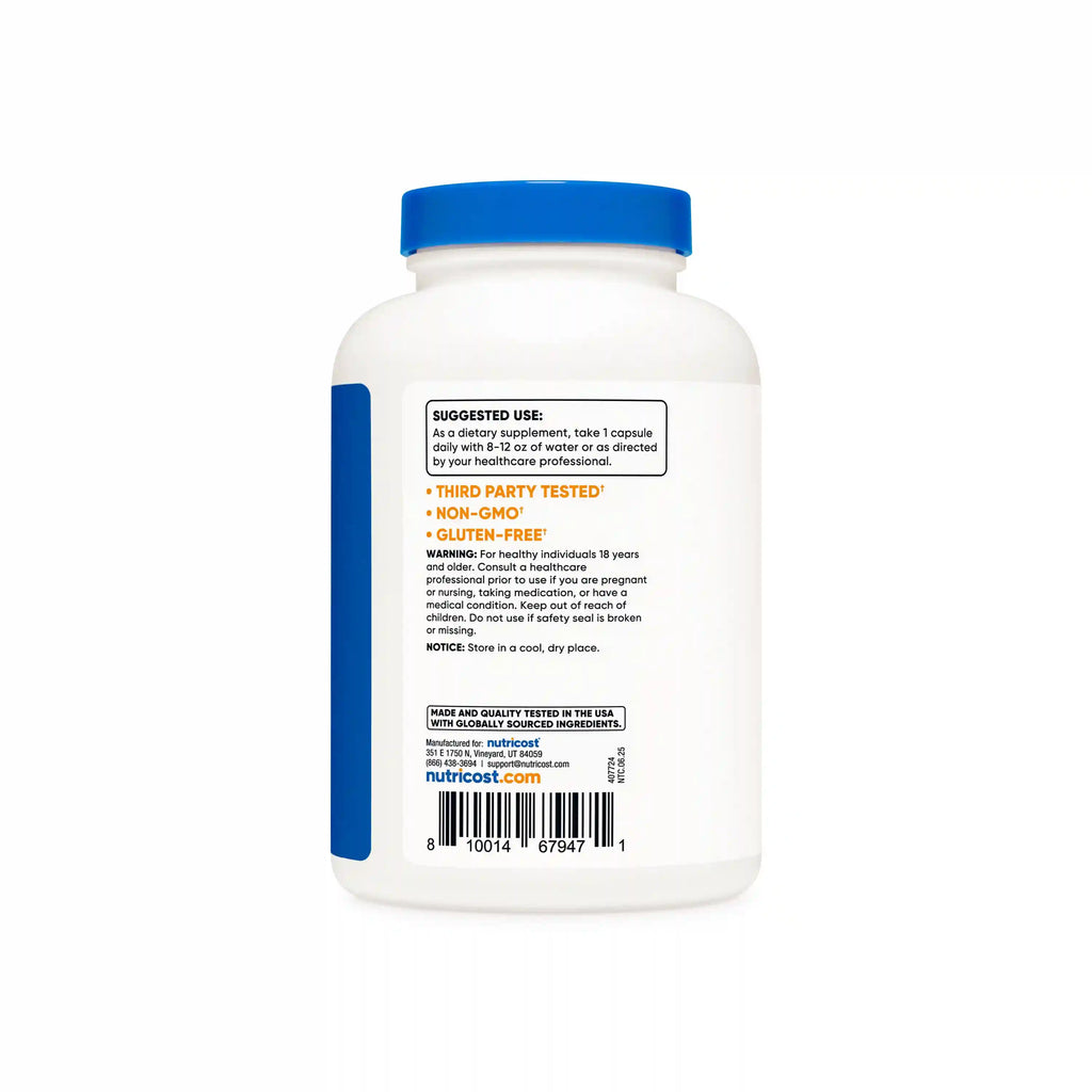 Nutricost Potassium Citrate Capsules