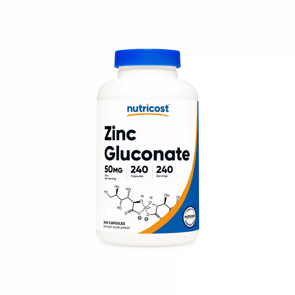 Nutricost Zinc Gluconate Capsules