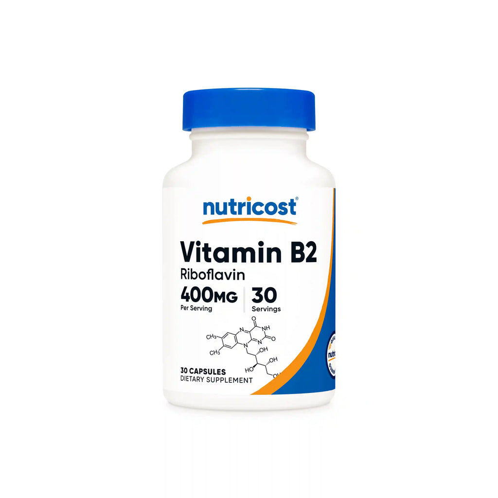 Nutricost Vitamin B2 Riboflavin Capsules