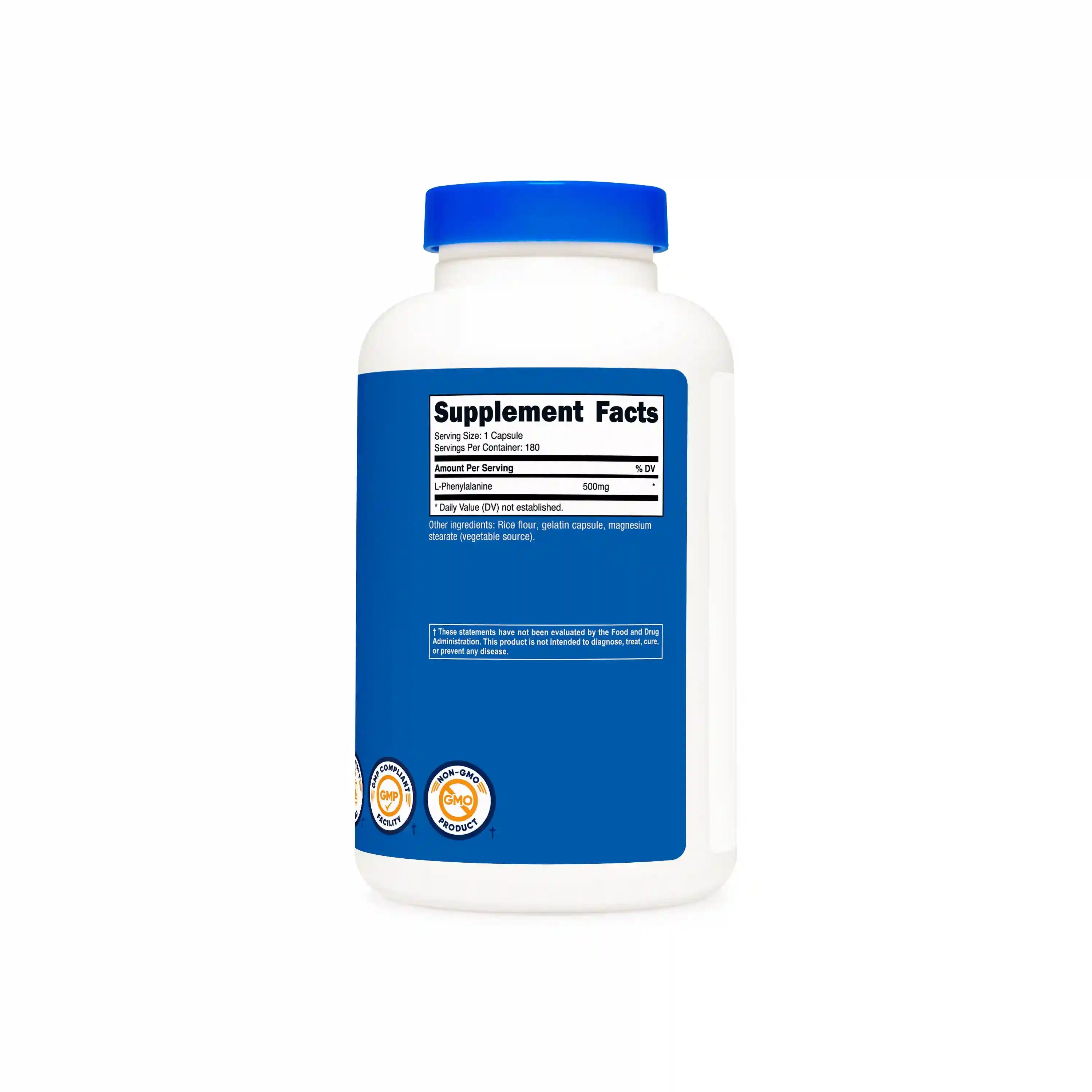 Nutricost L-Phenylalanine Capsules Secondary image