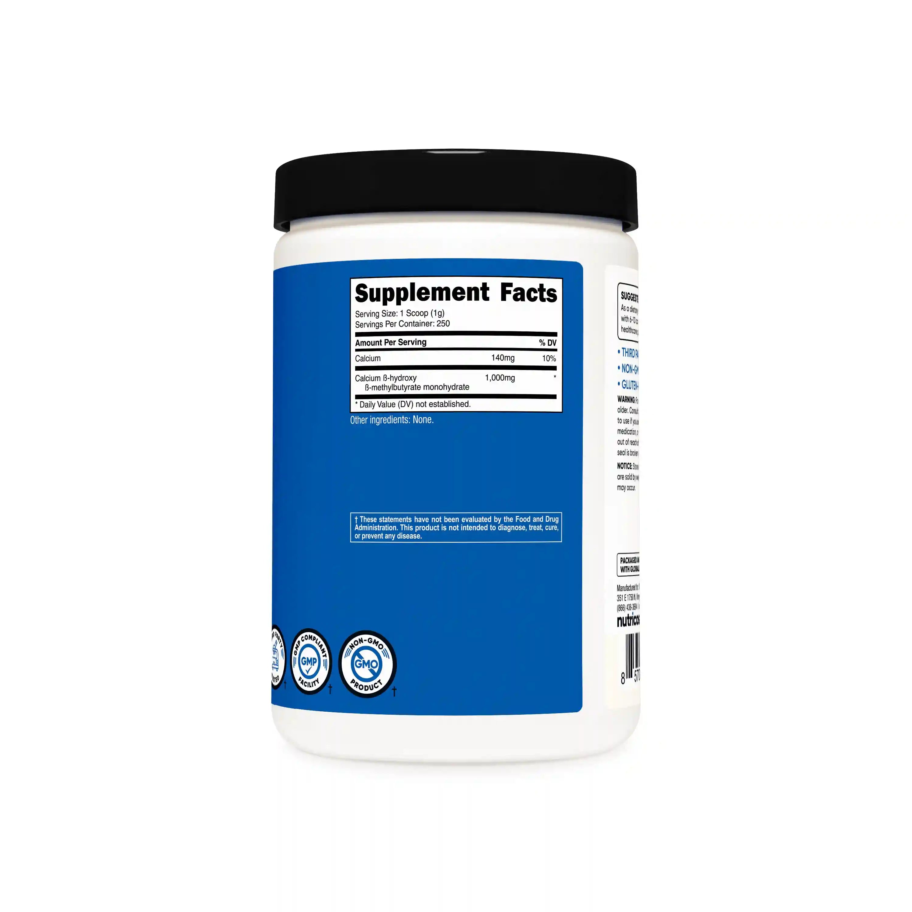 Nutricost HMB Powder Secondary image