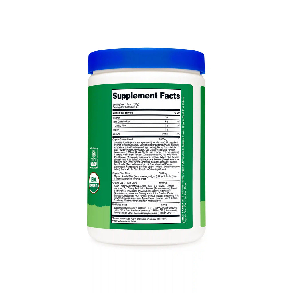 Nutricost Organic Super Greens Powder