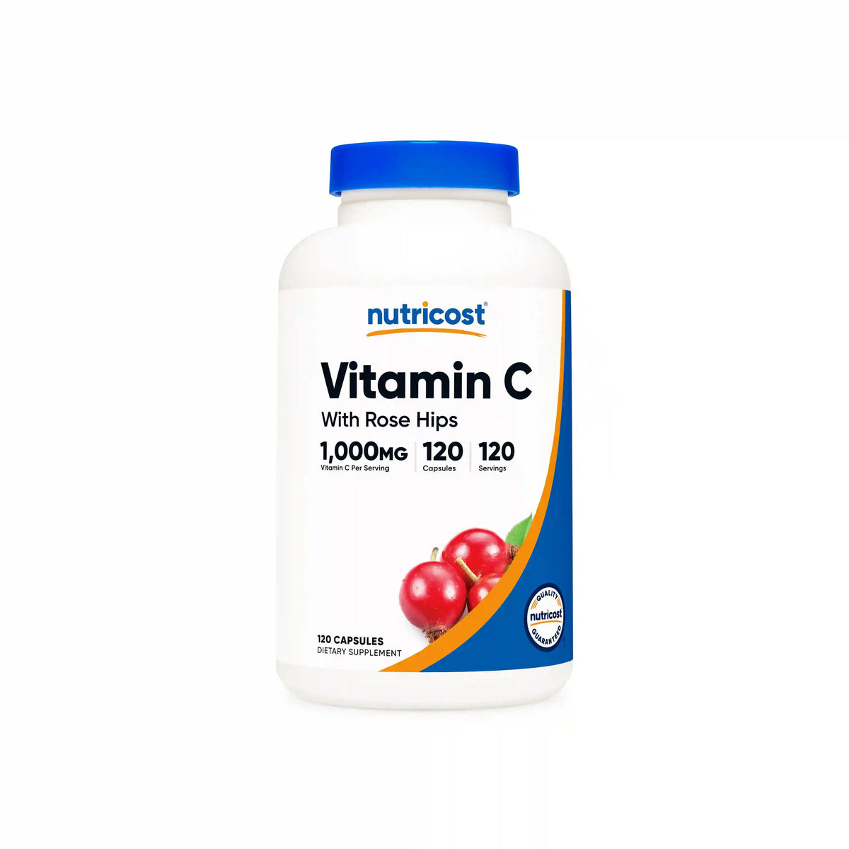 Nutricost Vitamin C with Rose Hips Capsules Main image