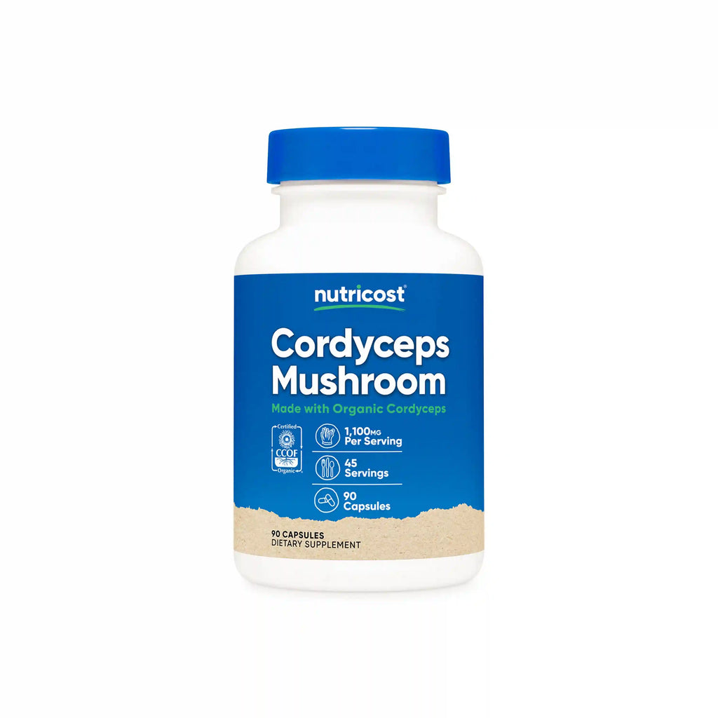 Nutricost Made With Organic Cordyceps Capsules