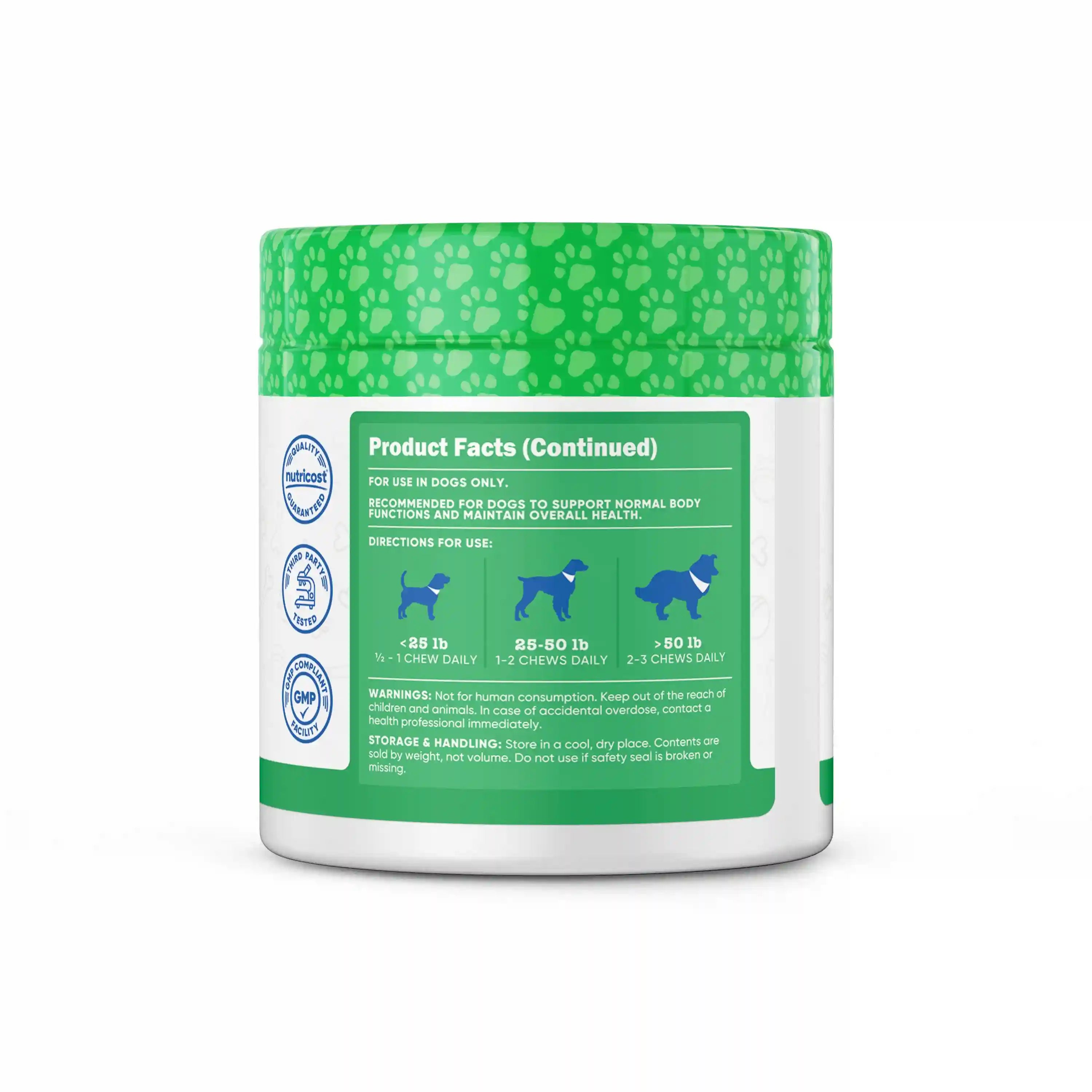Nutricost Pets Multi-Functional Chews [60 Chews] [Beef] Secondary image