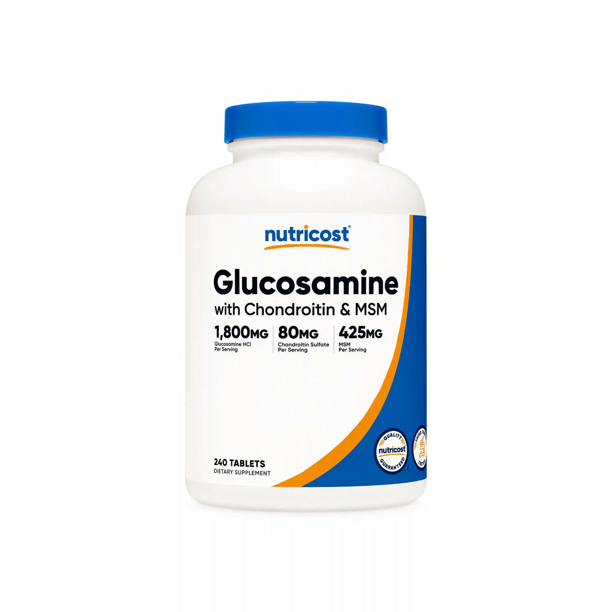 Nutricost Glucosamine + Chondroitin + MSM Tablets Main image
